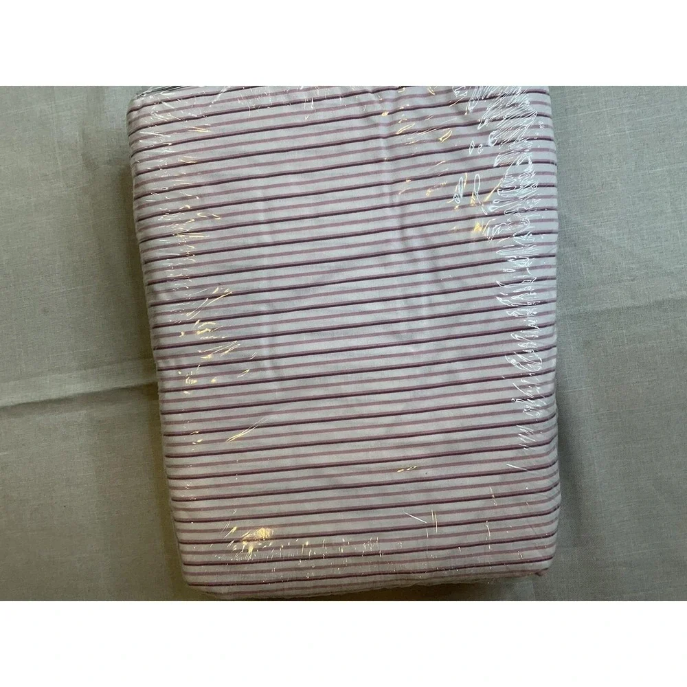 Atlantic Linens Twin Bed Sheet Set 180 Cotton Percale Striped 39 X 76